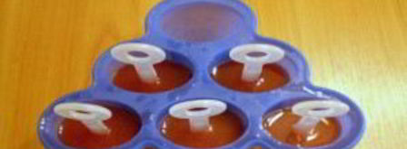 мороженое из сока. Шаг 4