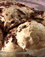 Мороженое из творога с шоколадом