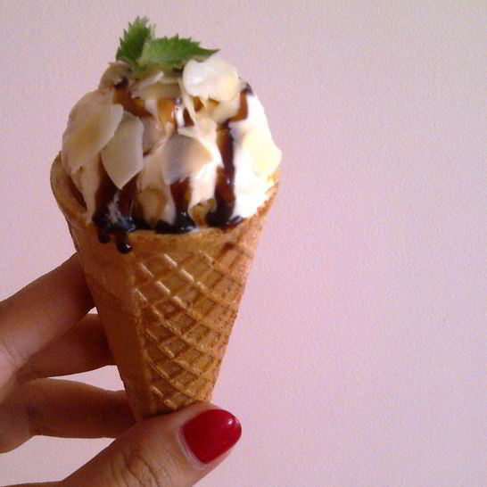 Рецепт мороженого медового