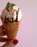 Мороженое медовое