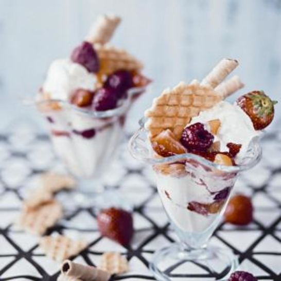 Рецепт мороженого с фруктами