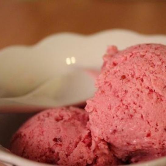 Рецепт мороженого с клюквой
