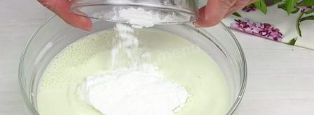 мороженое с мятой и шоколадом. Шаг 4