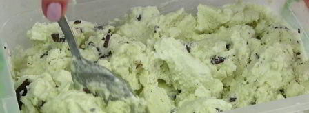 мороженое с мятой и шоколадом. Шаг 8