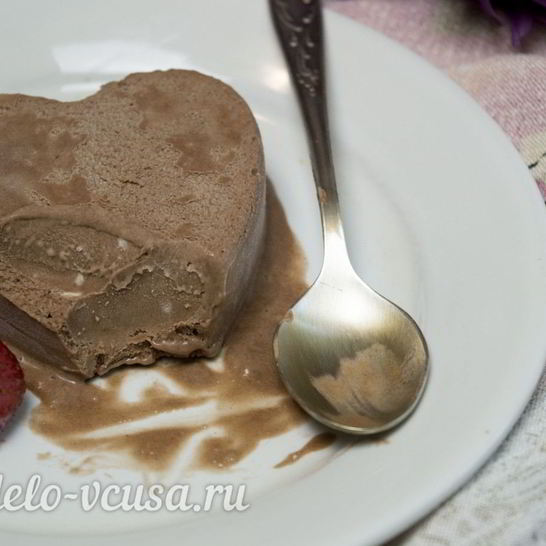 Рецепт мороженого с нутеллой
