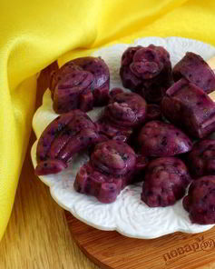 Мороженое с шелковицей