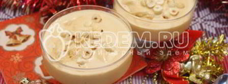 новогодний десерт-мороженое крем-брюле. Шаг 6