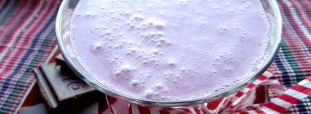 прохладный коктейль из мороженого с черникой. Шаг 12