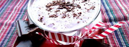 прохладный коктейль из мороженого с черникой. Шаг 13