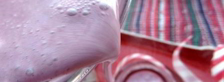 прохладный коктейль из мороженого с черникой. Шаг 10