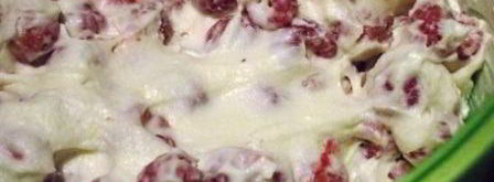 торт-мороженое с малиной. Шаг 4