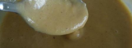 тыквенное мороженое с корицей и шоколадным соусом. Шаг 2