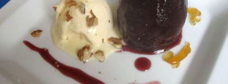 ванильное мороженое и груша-пашот сладкая парочка. Шаг 17