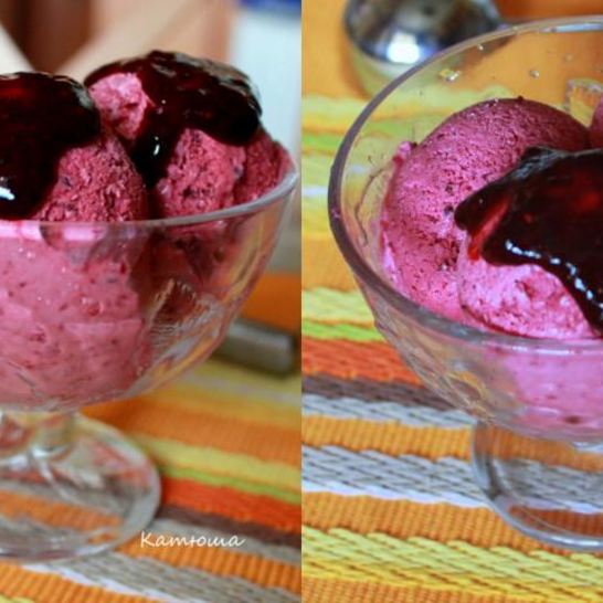 Рецепт ягодного мороженого