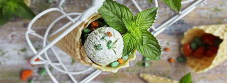 зеленое мороженое. Шаг 8