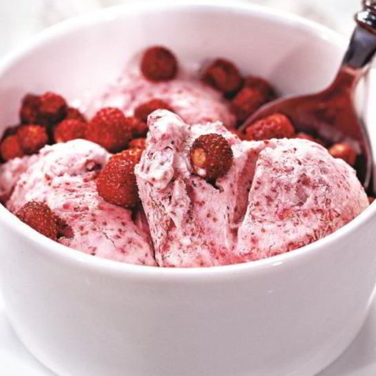 Рецепт земляничного мороженого