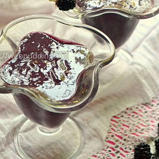 Рецепт ежевичного мусса