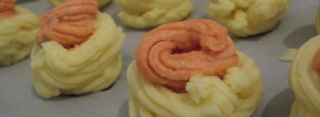 картофельные корзинки с рыбным муссом. Шаг 4