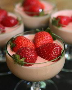 Клубничный мусс