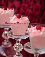 Клюквенный мусс