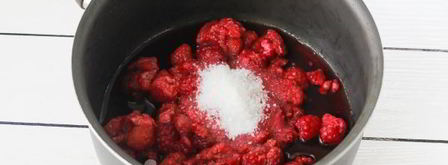 малиновый мусс. Шаг 4