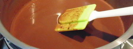 мандариновое желе с шоколадным муссом. Шаг 3