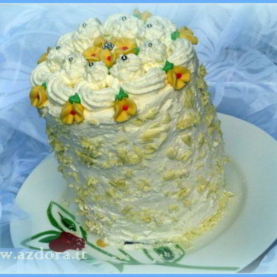 Рецепт мильфея с муссом из белого шоколада