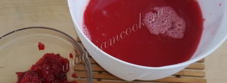 мусс из клюквы с манкой. Шаг 9