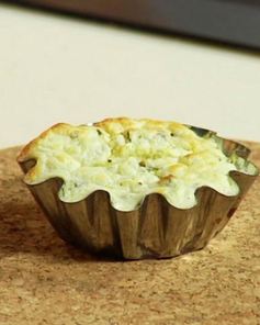 Мусс из козьего сыра и цукини