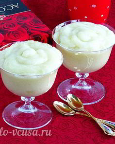 Мусс из ревеня