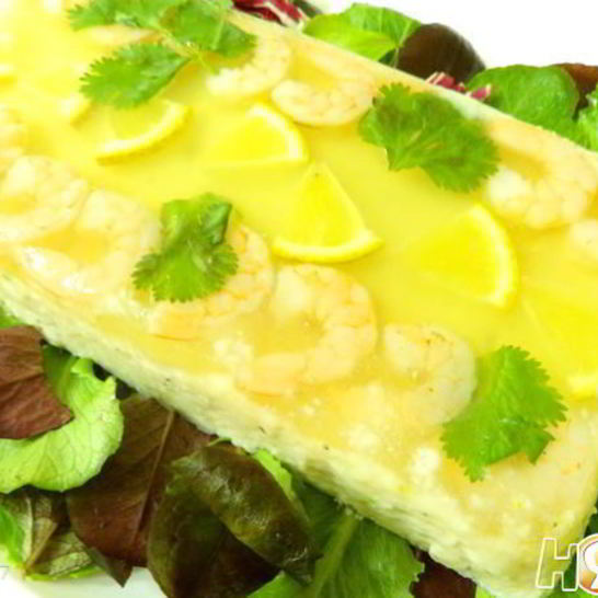 Рецепт мусса из рыбы и креветок