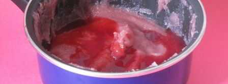 мусс клюквенный. Шаг 11