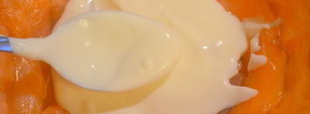 праздничный цукотто из форели с нежнейшим креветочным муссом, огурцом и сливочным кремом. Шаг 14