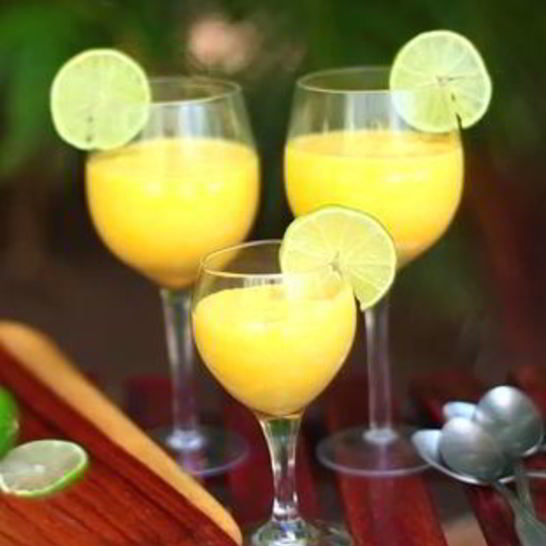 Рецепт простого мусса из манго