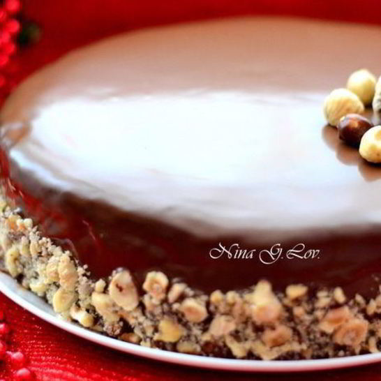 Рецепт рождественского торта-мусса ферреро