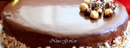 рождественский торт-мусс ферреро. Шаг 24