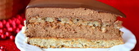 рождественский торт-мусс ферреро. Шаг 25