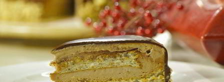 рождественский торт-мусс ферреро. Шаг 26