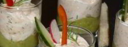 рыбный мусс с кремом из авокадо. Шаг 5