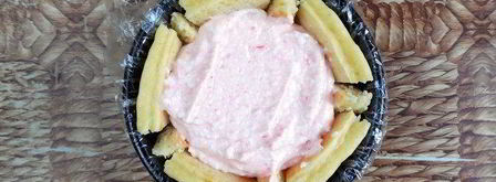 шарлотт с крабовым муссом. Шаг 14