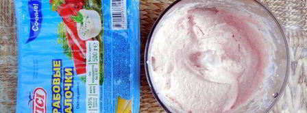 шарлотт с крабовым муссом. Шаг 10