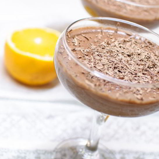 Рецепт шоколадна-манного мусс