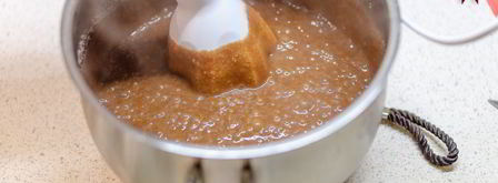 шоколадно-манный мусс. Шаг 3