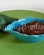 Шоколадный мусс из авокадо