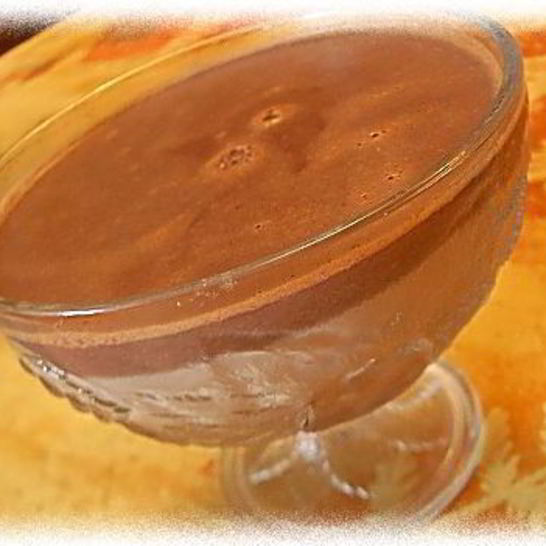 Рецепт шоколадного мусса из молока