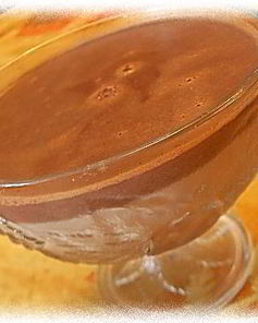 Шоколадный мусс из молока