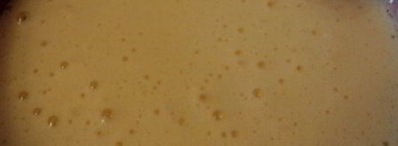 шоколадный рулет с черничным муссом. Шаг 2