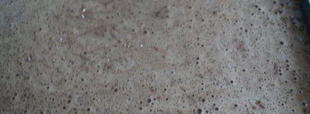 шоколадный рулет с черничным муссом. Шаг 4