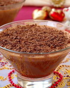 Сливочно-шоколадный мусс