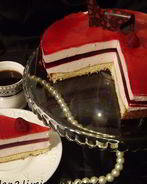 Торт-мусс клюква